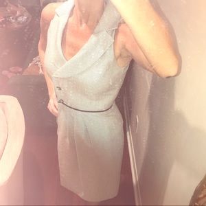 Tweed like coat dress. Worn once